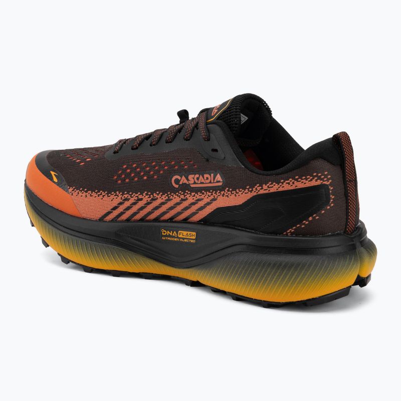 Мъжки обувки за бягане  Brooks Cascadia 20 black/tigerlily/orange 3
