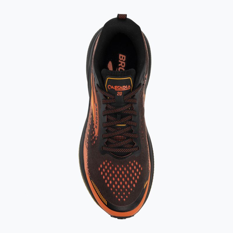 Мъжки обувки за бягане  Brooks Cascadia 20 black/tigerlily/orange 5