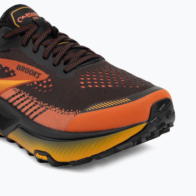 Мъжки обувки за бягане  Brooks Cascadia 20 black/tigerlily/orange 7