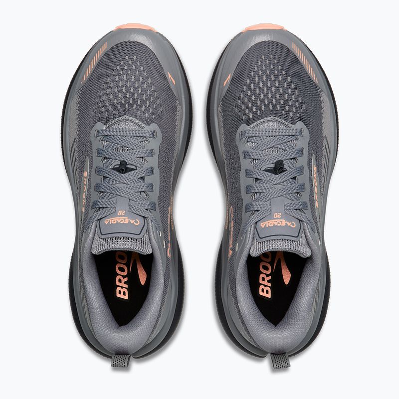 Дамски обувки за бягане Brooks Cascadia 20 grey/grey/peach 4