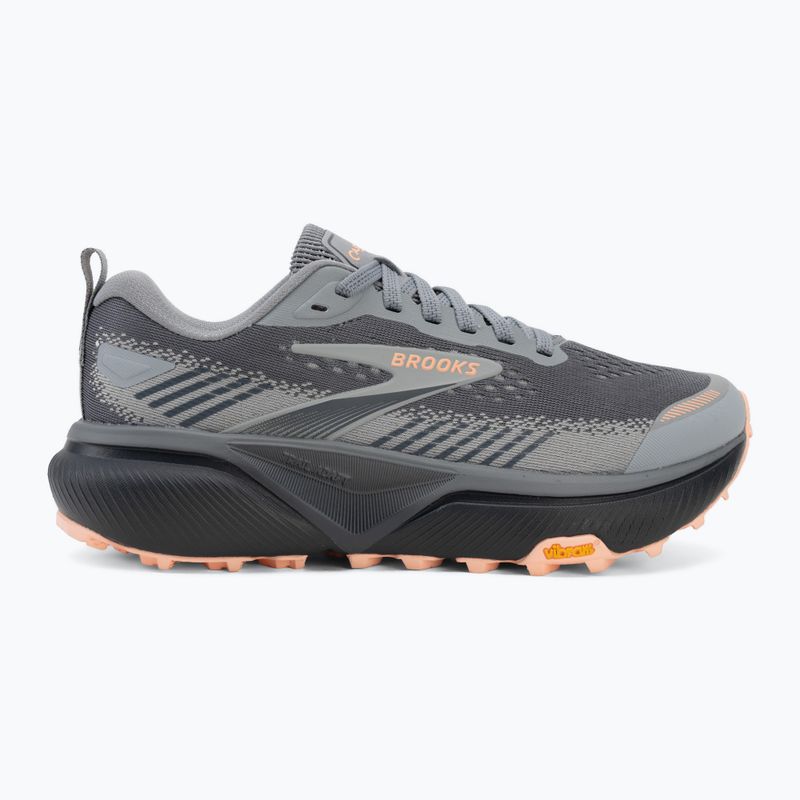 Дамски обувки за бягане Brooks Cascadia 20 grey/grey/peach 2