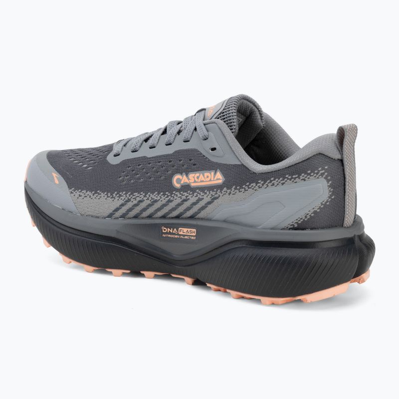 Дамски обувки за бягане Brooks Cascadia 20 grey/grey/peach 3