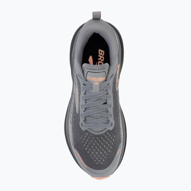 Дамски обувки за бягане Brooks Cascadia 20 grey/grey/peach 5