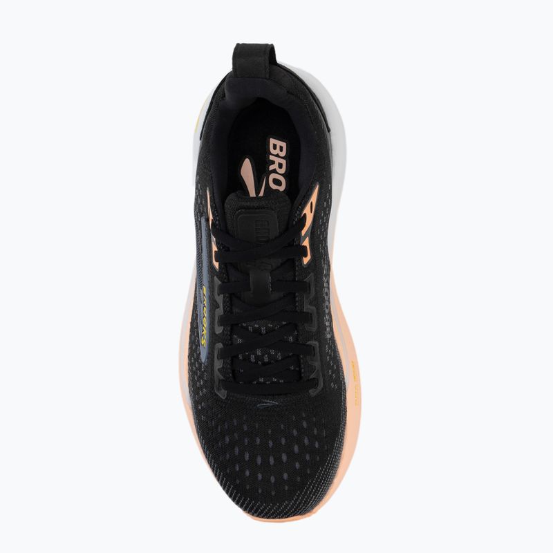 Дамски обувки за бягане Brooks Ghost Max 4 black/folkstone/cyber peach 5