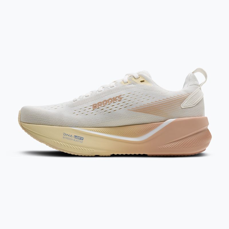 Дамски обувки за бягане Brooks Ghost Max 4 white/rose/rutabaga 3