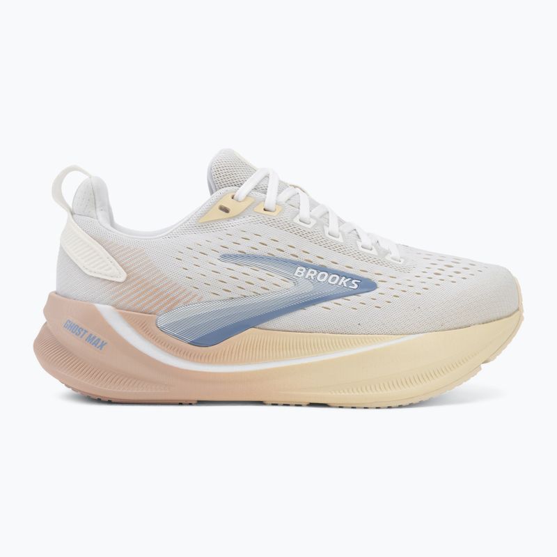 Дамски обувки за бягане Brooks Ghost Max 4 white/rose/rutabaga 2