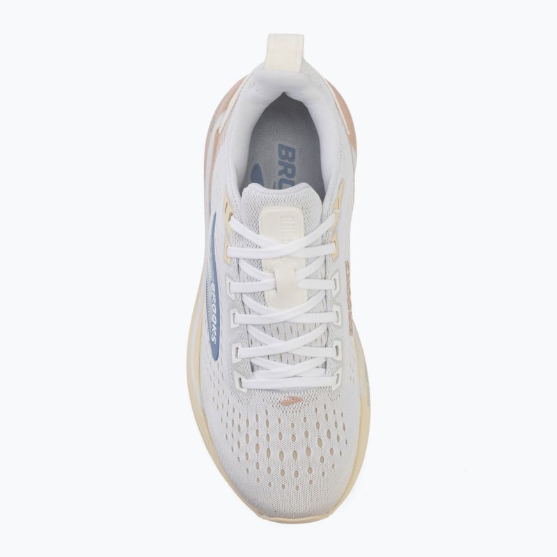 Дамски обувки за бягане Brooks Ghost Max 4 white/rose/rutabaga 5