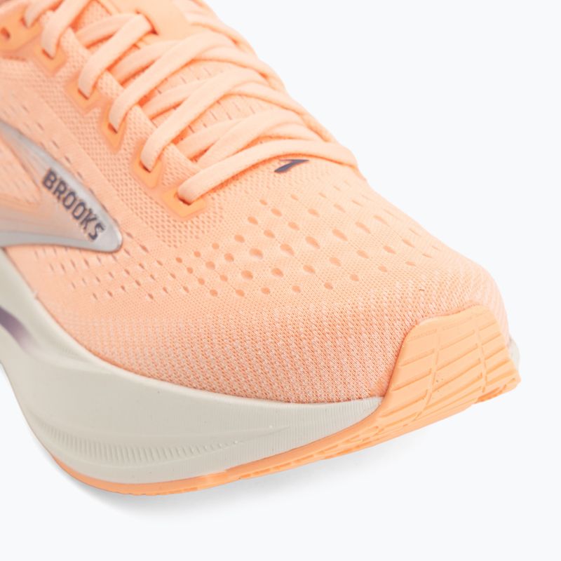 Дамски обувки за бягане Brooks Ghost Max 4 cyber peach/grape/bluewash 7