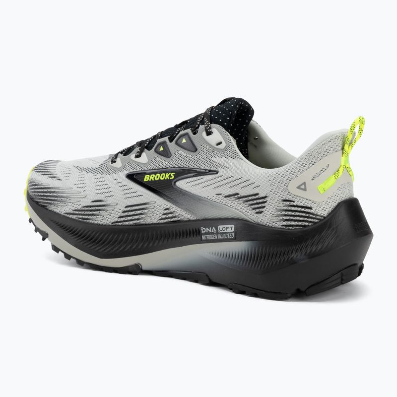 Мъжки обувки за бягане  Brooks Ghost Trail grey/black/nightlife 3
