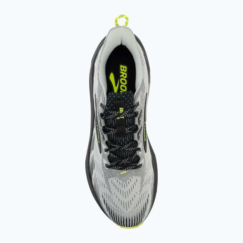 Мъжки обувки за бягане  Brooks Ghost Trail grey/black/nightlife 5