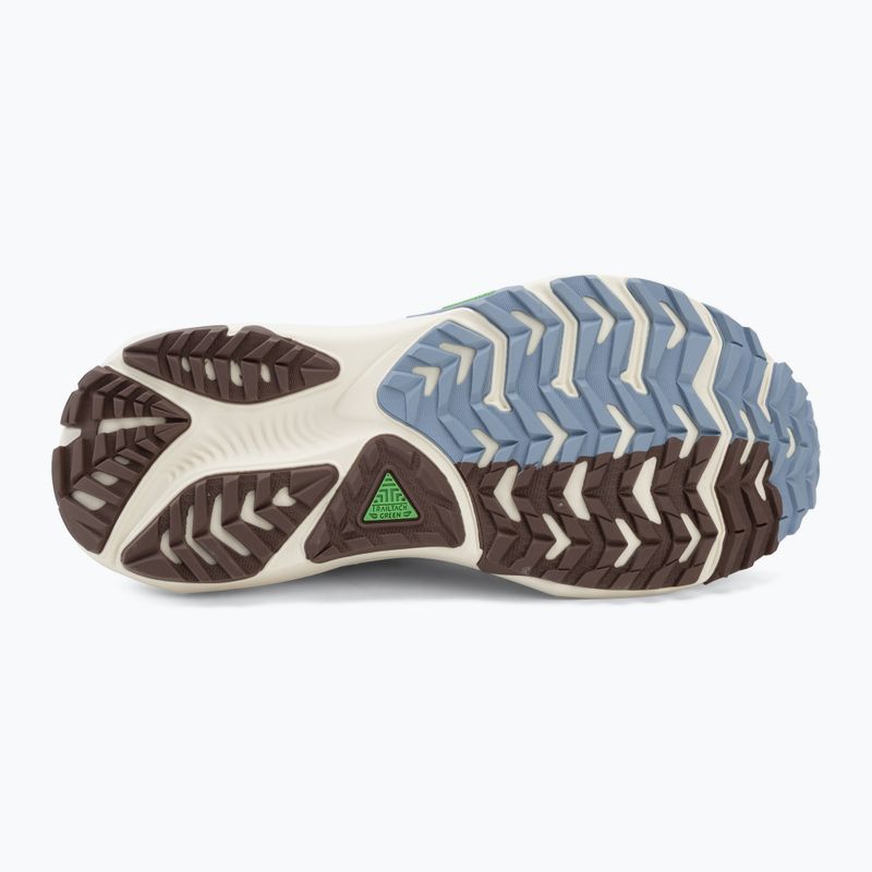 Дамски обувки за бягане Brooks Ghost Trail blue/blue/brown 4