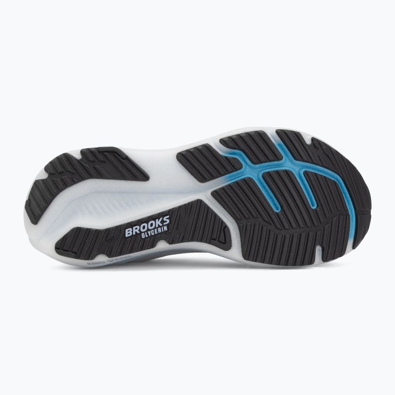 Мъжки обувки за бягане Brooks Glycerin 23 white/rain/baltic sea 4