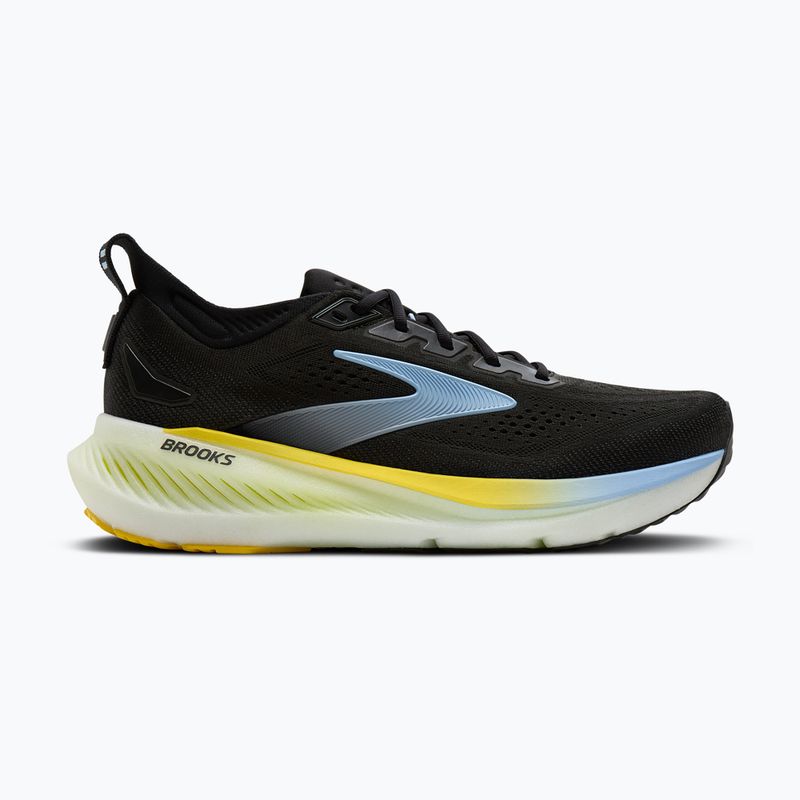 Мъжки обувки за бягане  Brooks Glycerin 23 black/cyber yellow/nightlife 2