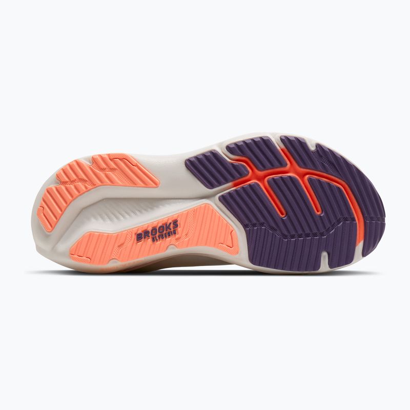 Дамски обувки за бягане Brooks Glycerin 23 white/mulled grape/clear 4