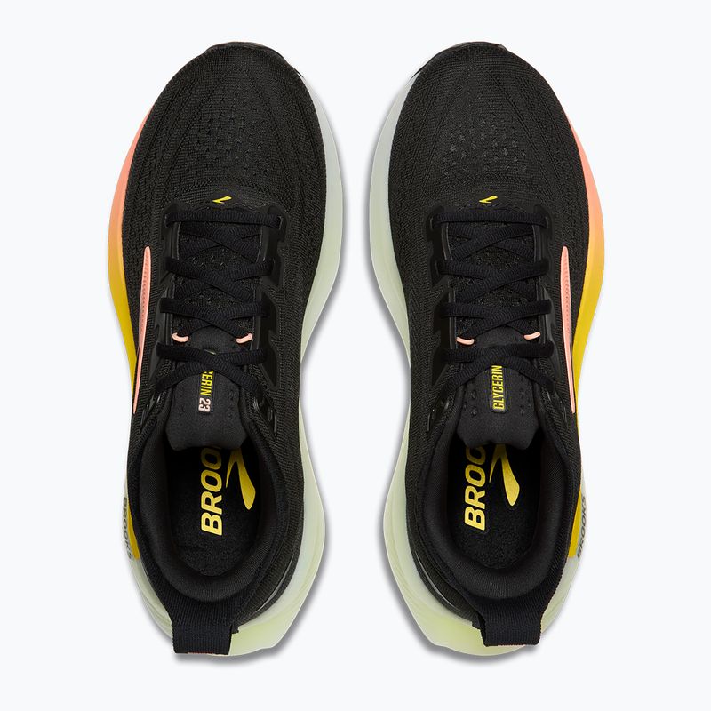 Дамски обувки за бягане Brooks Glycerin 23 black/peach/nightlife 5