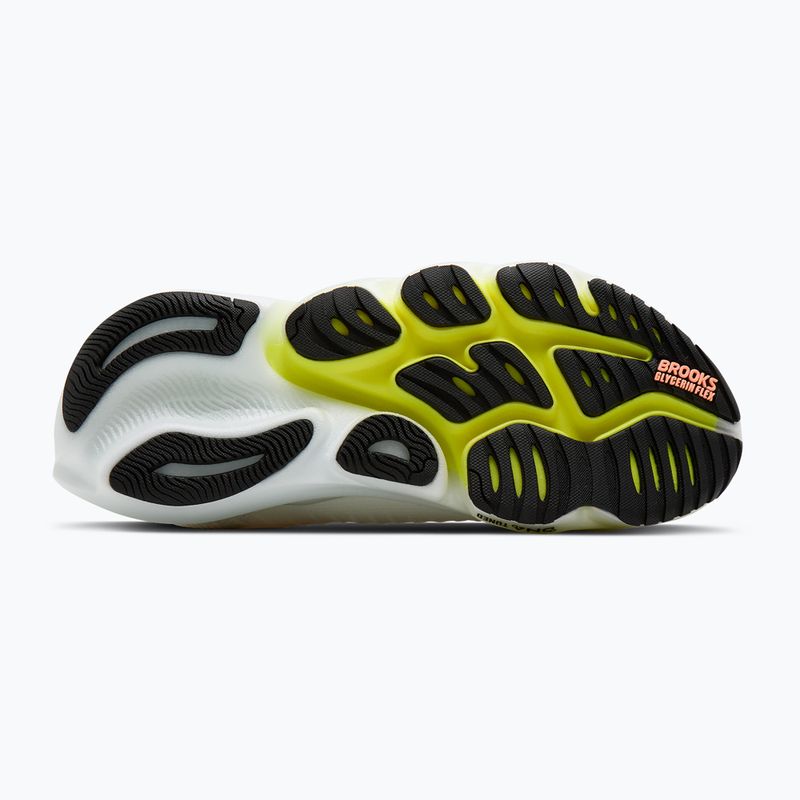 Дамски обувки за бягане Brooks Glycerin Flex white/peach/nightlife 4