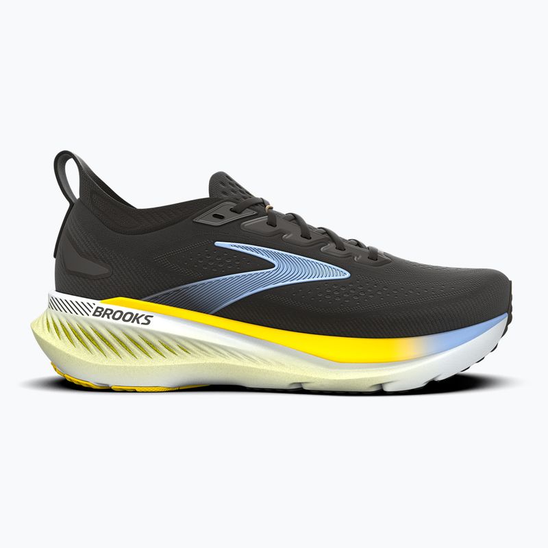Мъжки обувки за бягане  Brooks Glycerin GTS 23 black/cyber yellow/nightlife 2