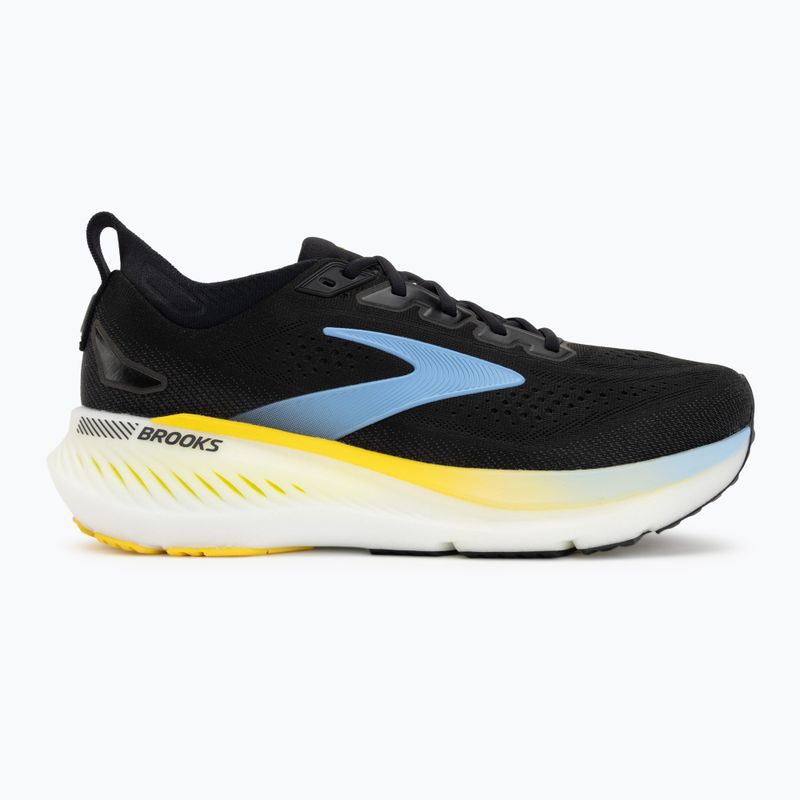 Мъжки обувки за бягане Brooks Glycerin GTS 23 black/cyber yellow/nightlife 2