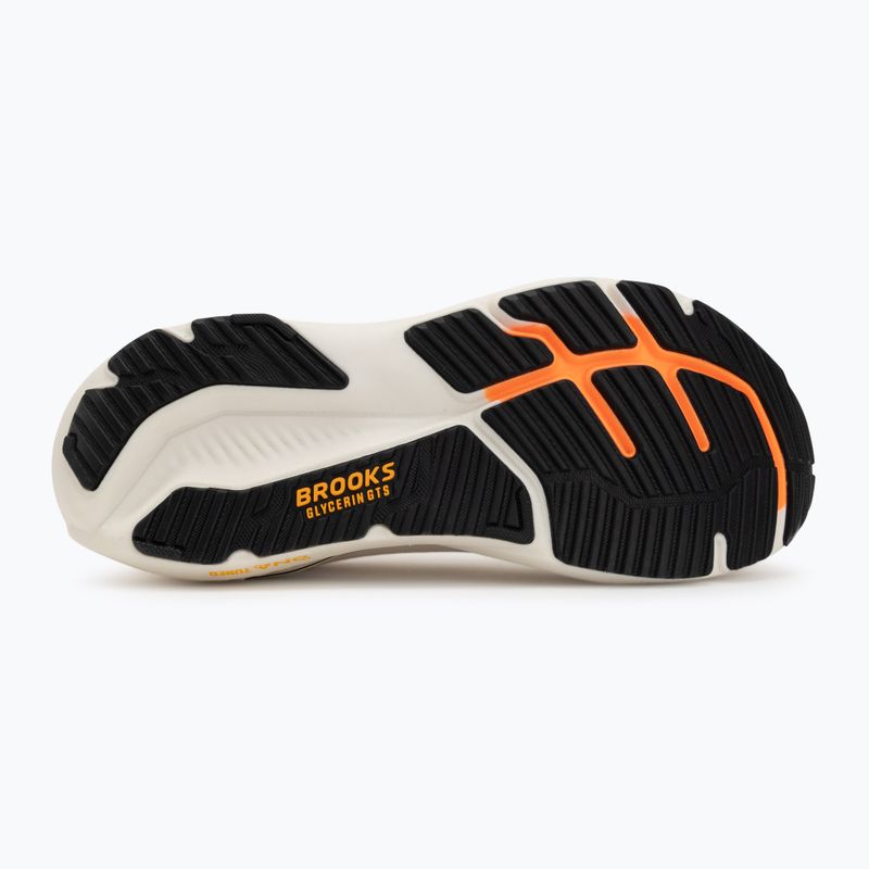 Мъжки обувки за бягане Brooks Glycerin GTS 23 arctic wolf/angora/orange 4
