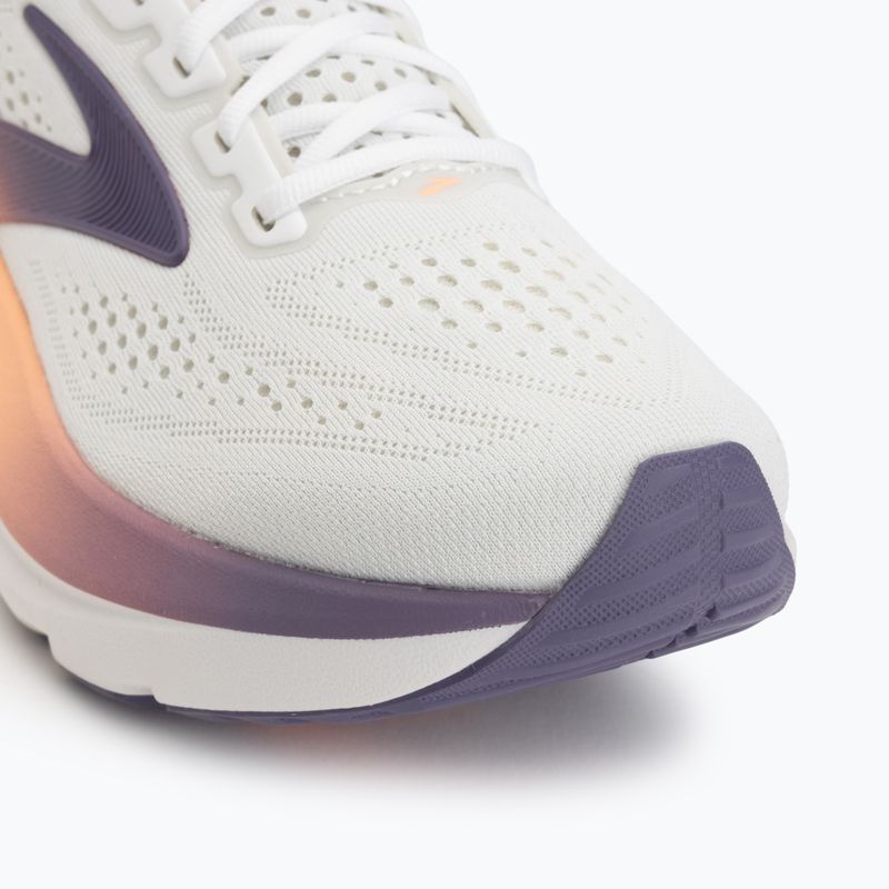 Дамски обувки за бягане Brooks Glycerin GTS 23 white/mulled grape/clear 7