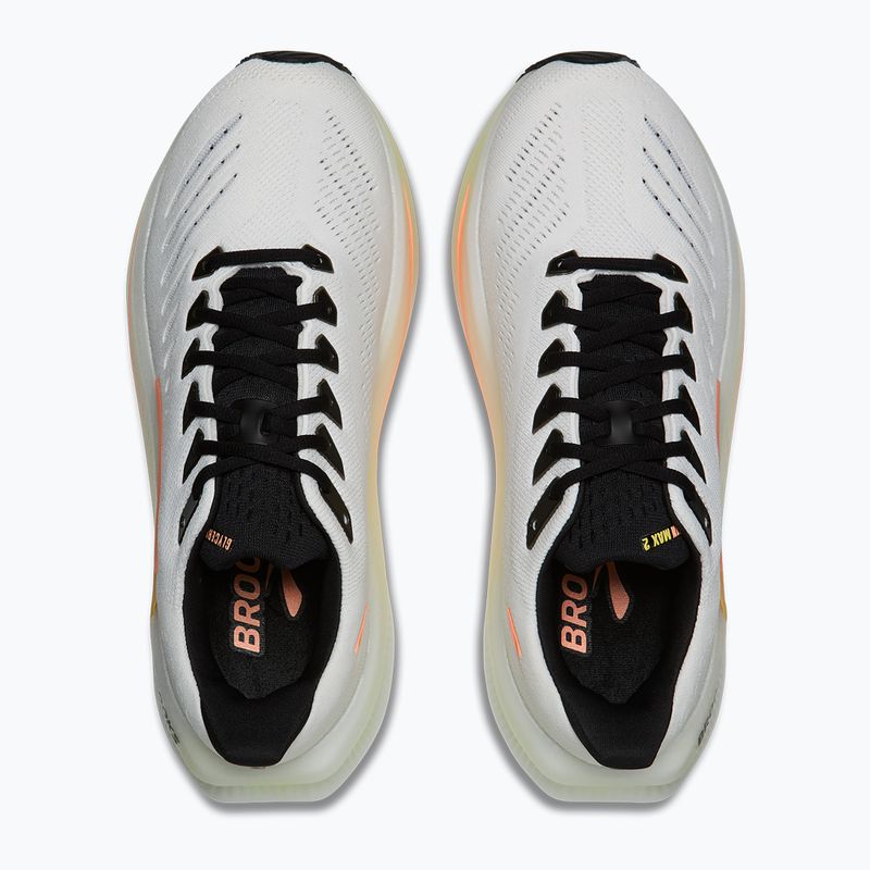 Дамски обувки за бягане Brooks Glycerin Max 2 white/cyber yellow/nightlife 5