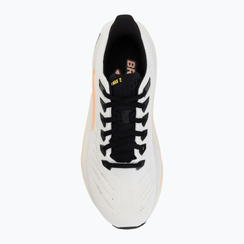 Дамски обувки за бягане Brooks Glycerin Max 2 white/cyber yellow/nightlife 5