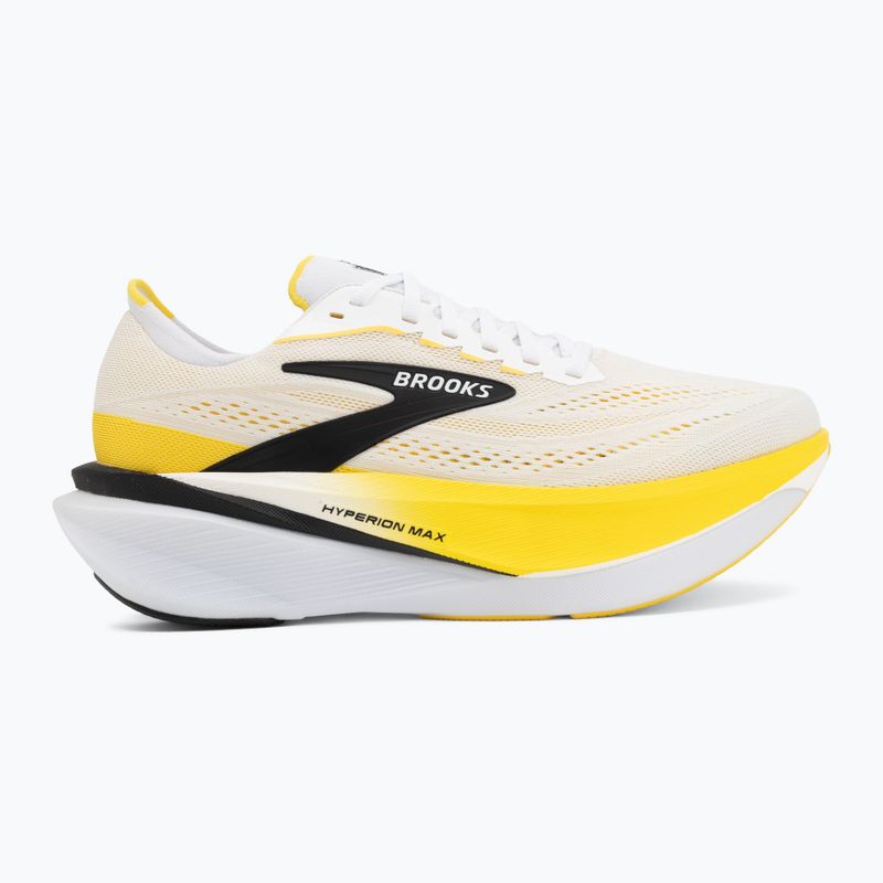 Мъжки обувки за бягане  Brooks Hyperion Max 4 white/cyber yellow/black 2