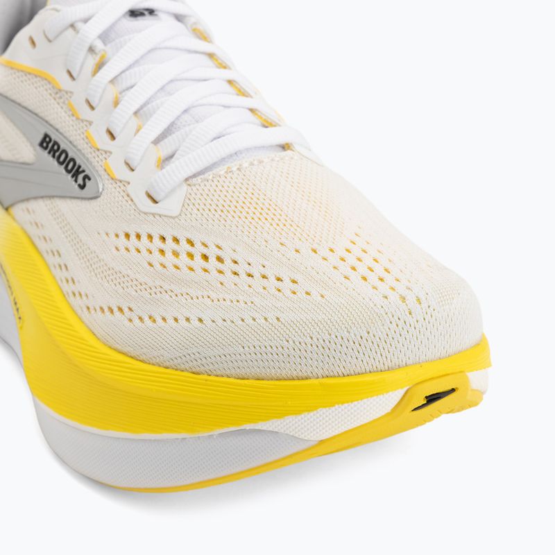 Дамски обувки за бягане Brooks Hyperion Max 4 white/cyber yellow/black 7