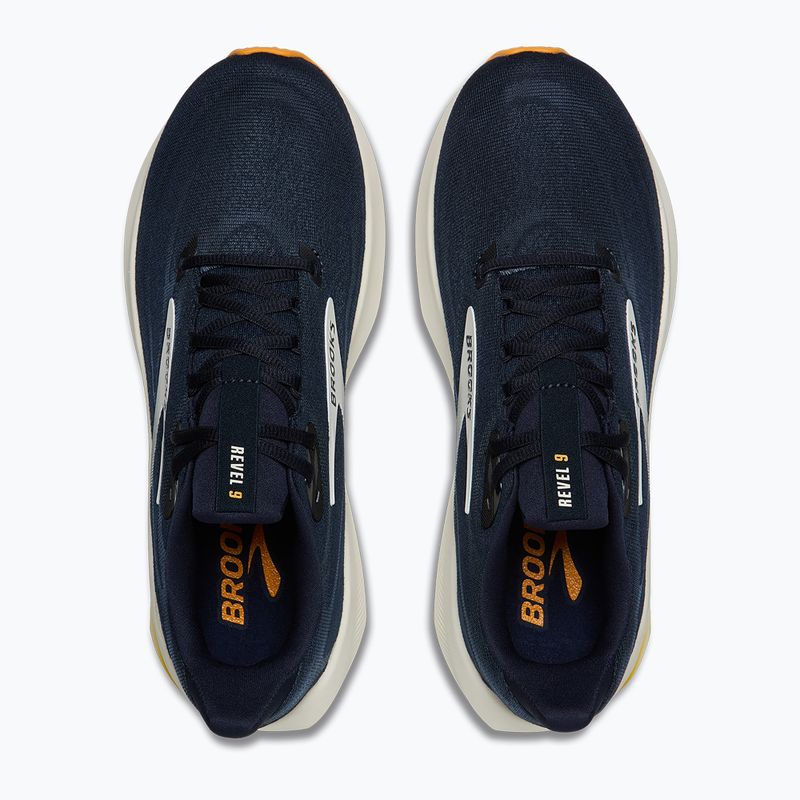 Мъжки обувки за бягане  Brooks Revel 9 navy/navy/orange 5