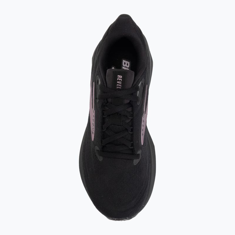 Дамски обувки за бягане Brooks Revel 9 black/black/rose gold 5
