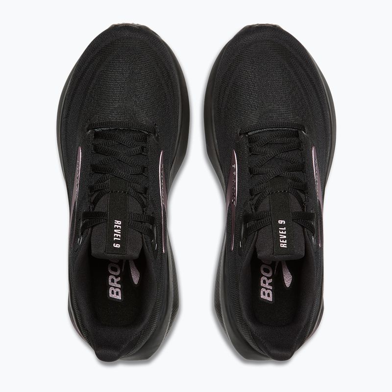 Дамски обувки за бягане Brooks Revel 9 black/black/rose gold 5