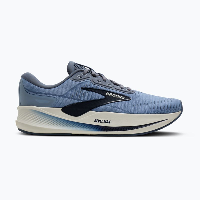 Мъжки обувки за бягане  Brooks Revel Max rain washed/grey/navy 2