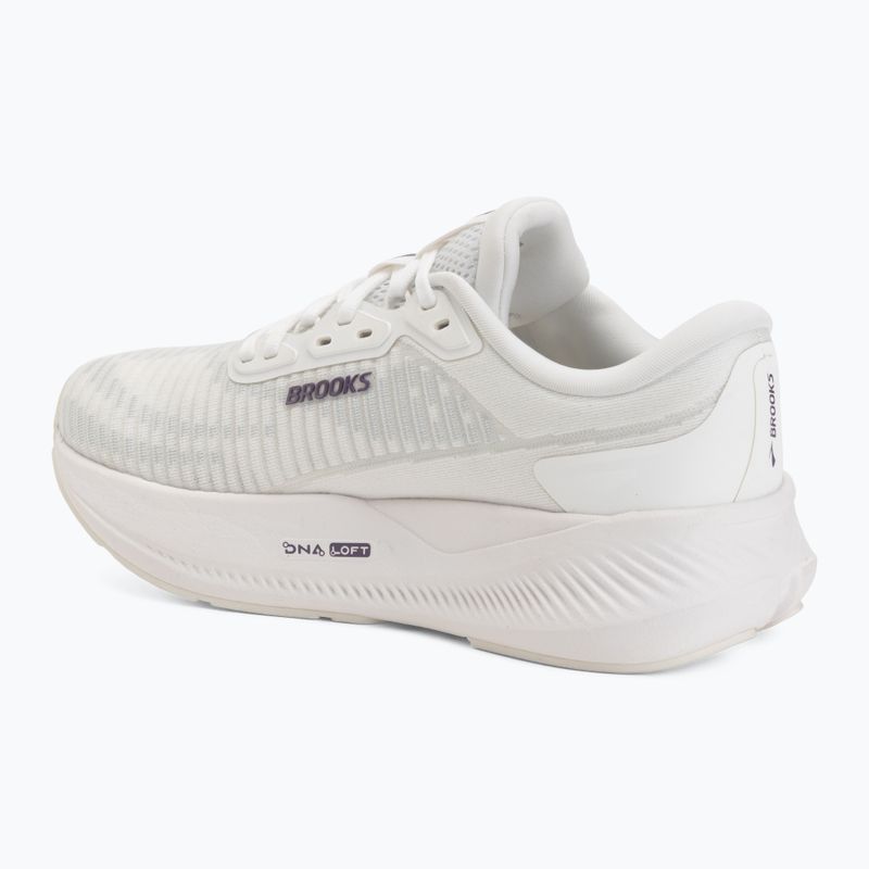 Дамски обувки за бягане Brooks Revel Max brightwhite/mulledgrape/peach 3