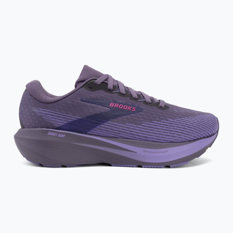 Дамски обувки за бягане Brooks Ghost Amp purple/purple/fuchsia 2