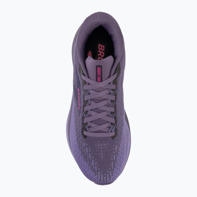 Дамски обувки за бягане Brooks Ghost Amp purple/purple/fuchsia 5