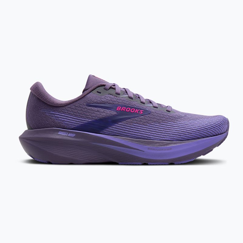 Дамски обувки за бягане Brooks Ghost Amp purple/purple/fuchsia 2