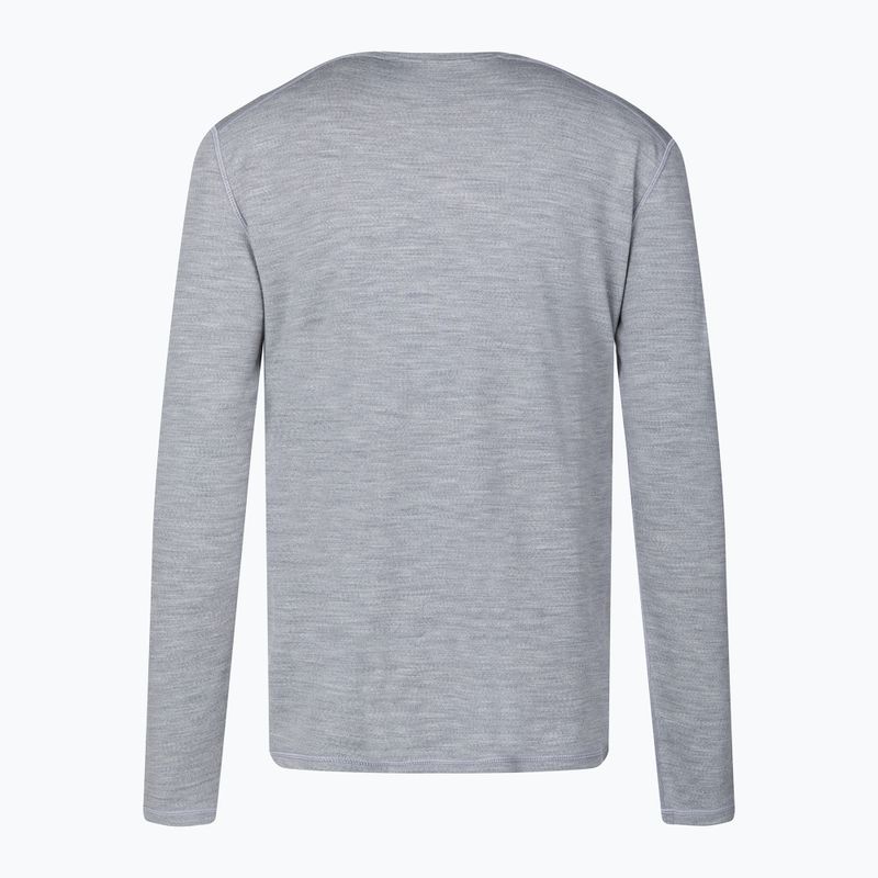 Мъжка термоактивна блуза Smartwool Merino 250 Baselayer Crew Boxed light gray heather 2