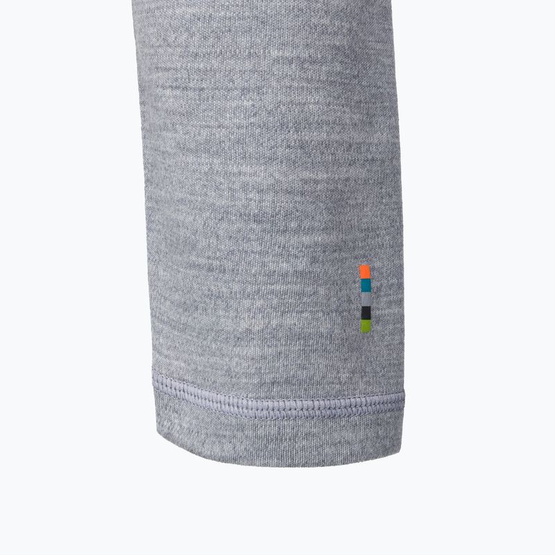 Мъжка термоактивна блуза Smartwool Merino 250 Baselayer Crew Boxed light gray heather 3