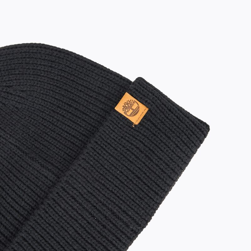 Зимна шапка Timberland Fisherman Beanie black 3