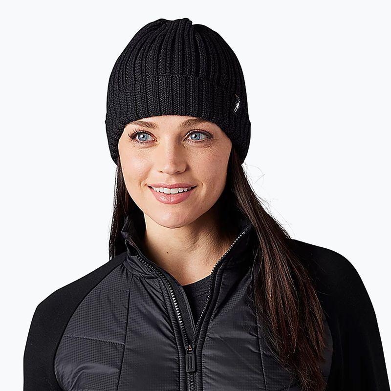 Smartwool Rib Hat зимна шапка charcoal heather 2