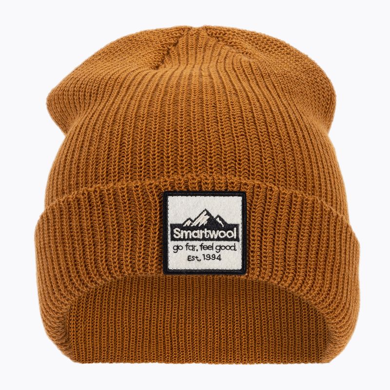 Smartwool Patch кафява зимна шапка 11493-G36 2