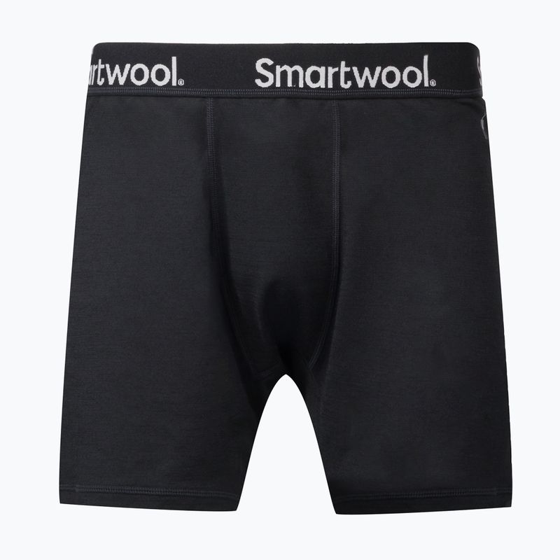 Мъжки боксерки Smartwool Merino Sport 150 Boxer Brief Boxed black 17342-001-S