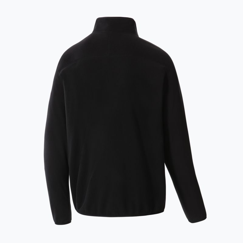 Мъжки суитшърт The North Face 100 Glacier 1/4 Zip fleece black 2