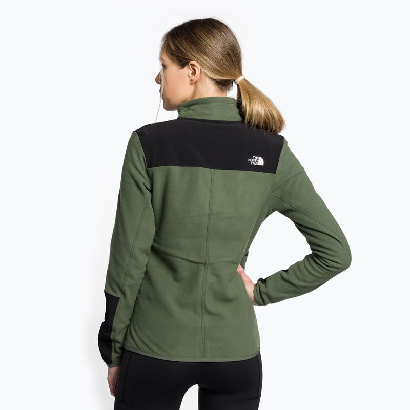 Дамски поларен суитшърт The North Face Diablo Midlayer black-green NF0A5IHUWTQ1 4