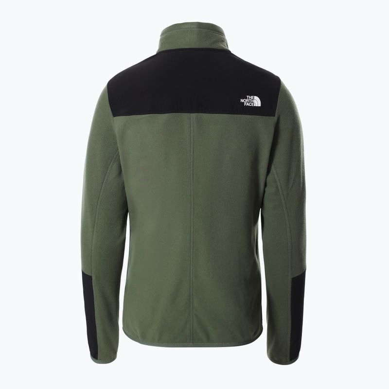 Дамски поларен суитшърт The North Face Diablo Midlayer black-green NF0A5IHUWTQ1 10