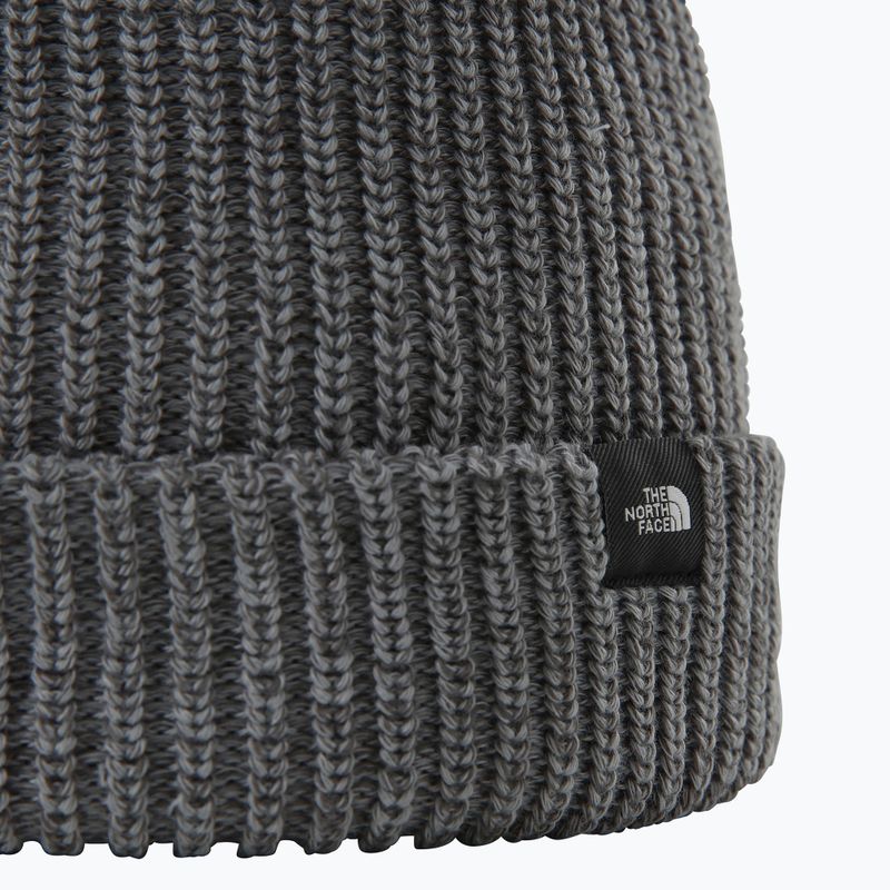 Зимна шапка The North Face Fisherman средно сива heather 2