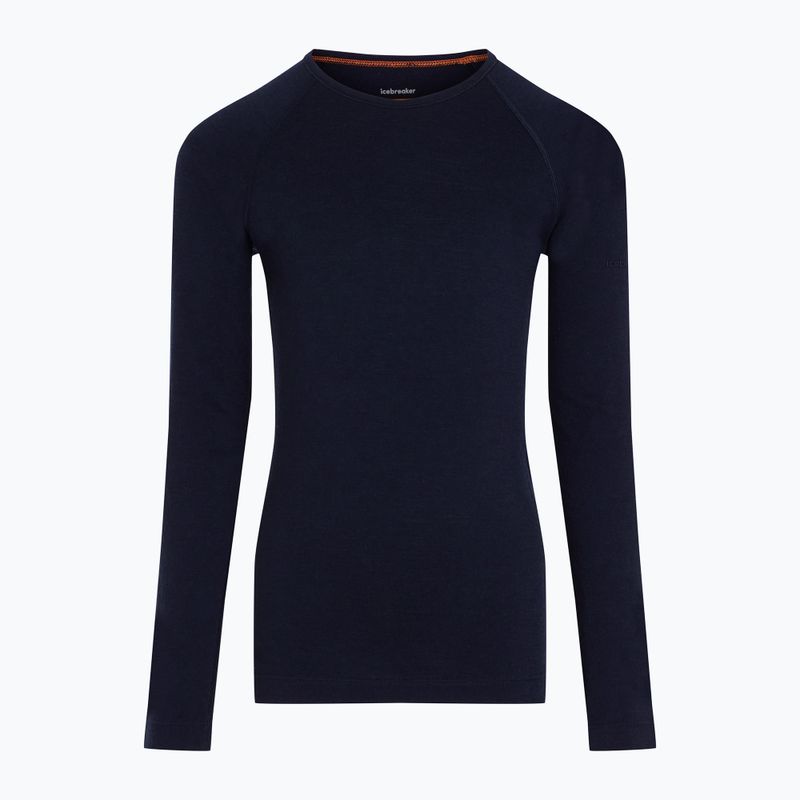 Детска термоактивна блуза icebreaker 200 Oasis Crewe midnight navy 10