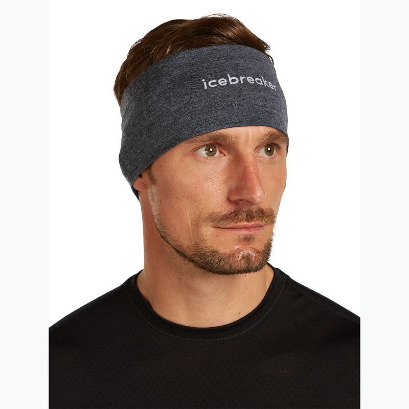 Лента за глава Icebreaker Merino 200 Oasis Headband jet heather 4