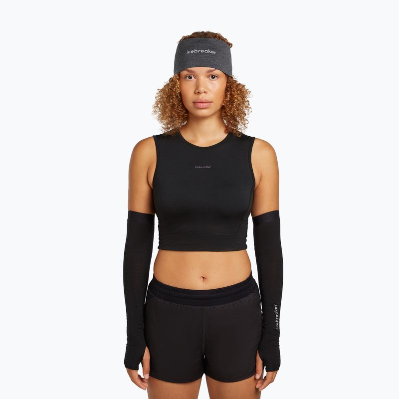 Лента за глава Icebreaker Merino 200 Oasis Headband jet heather 5
