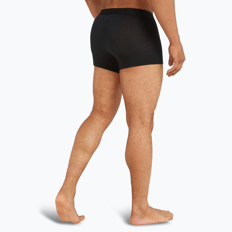 Мъжки термални боксерки Icebreaker Merino 125 Cool-Lite Anatomica Trunks black 4